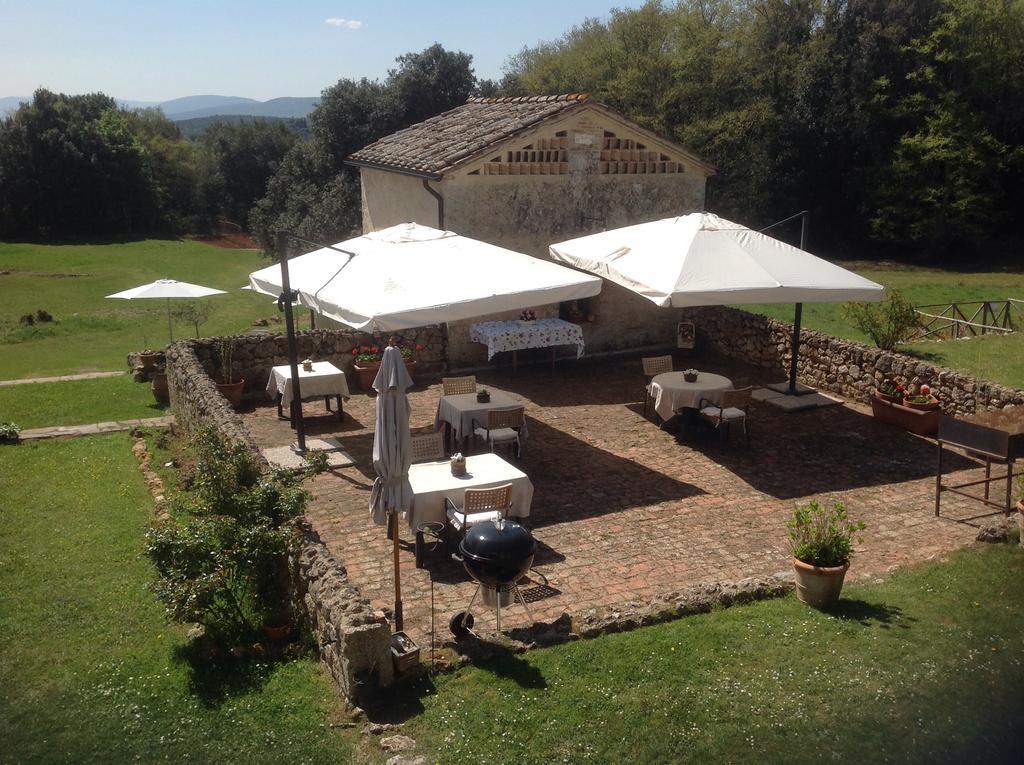 La Canonica Di San Michele Monteriggioni Kültér fotó