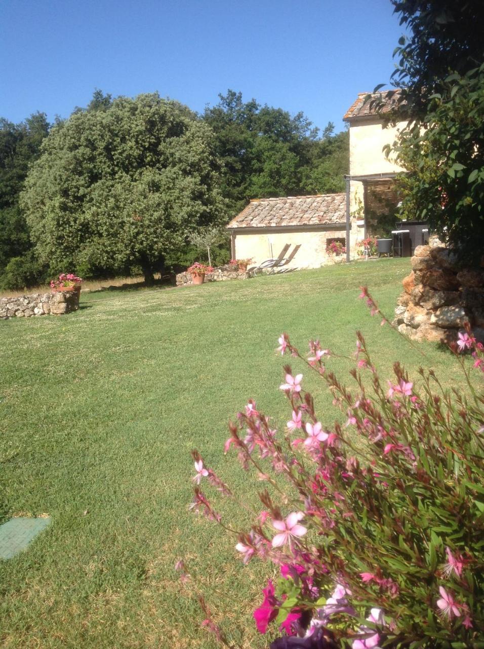 La Canonica Di San Michele Monteriggioni Kültér fotó