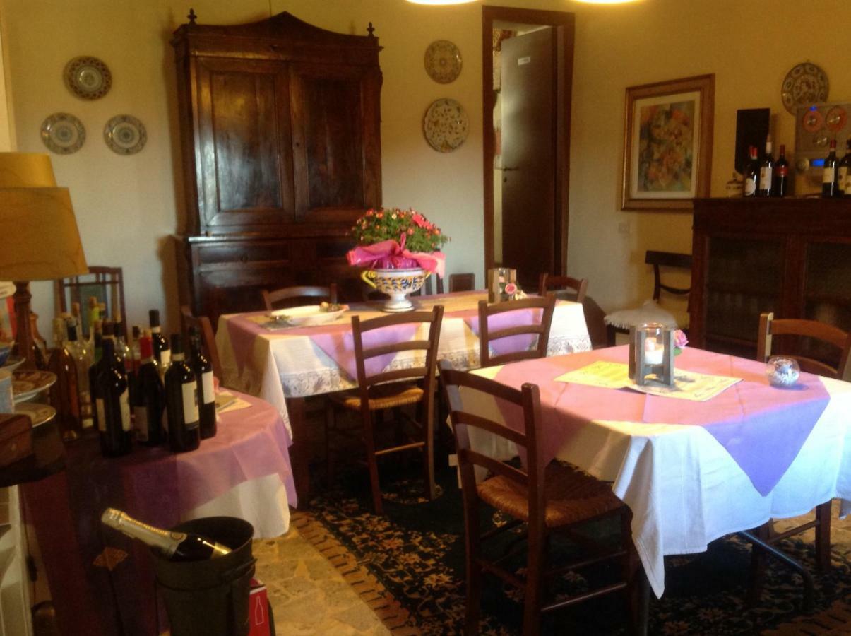 La Canonica Di San Michele Monteriggioni Kültér fotó