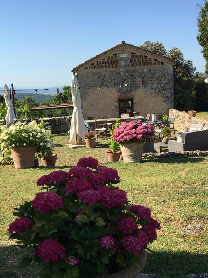 La Canonica Di San Michele Monteriggioni Kültér fotó